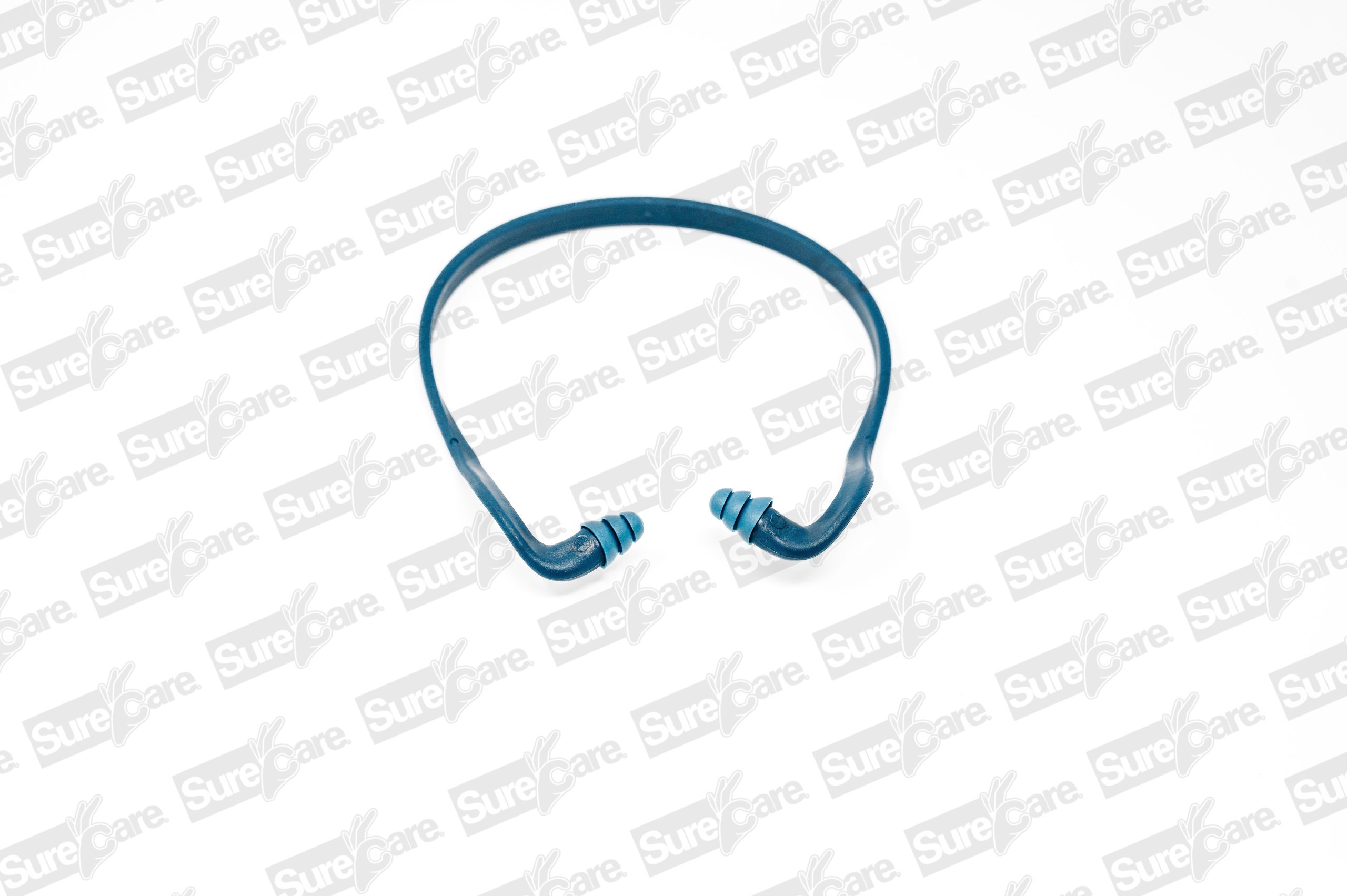 Hard Banded Silicone Ear Plugs, Metal Detectable